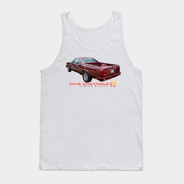 1978 Chevrolet El Camino Pickup Tank Top by Gestalt Imagery